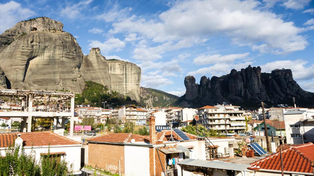 Andromachis Moneto Residence Under Meteora Kalampaka Exteriör bild